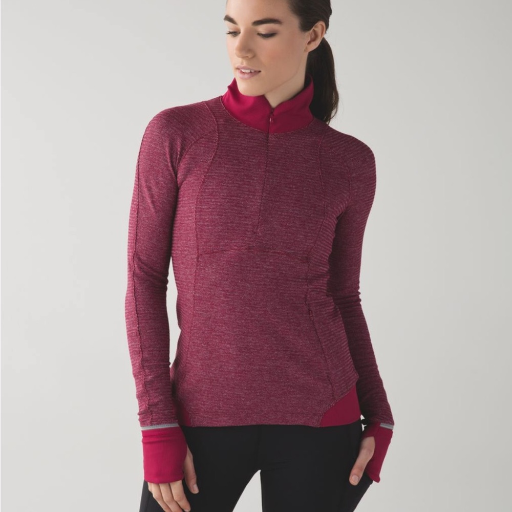 Lululemon Athletica Burgundy Sweatshirt